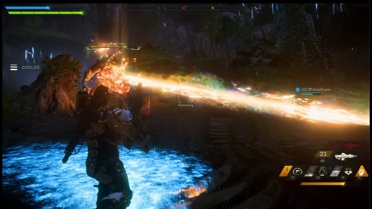Anthem Gameplay - Ancient Ash Titan Battle