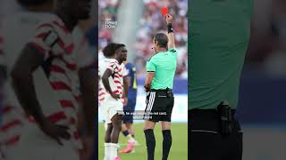 U.S. faces Belgium today after Trump called FIFA and a red card was 'suspended'