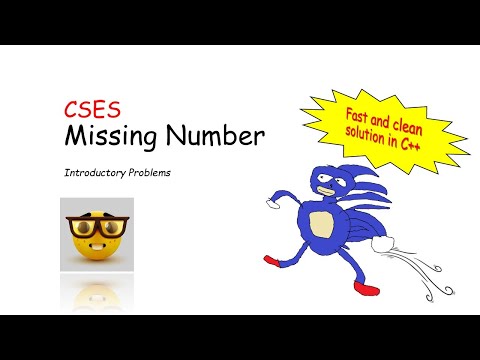 CSES | Introductory Problems | Missing Number