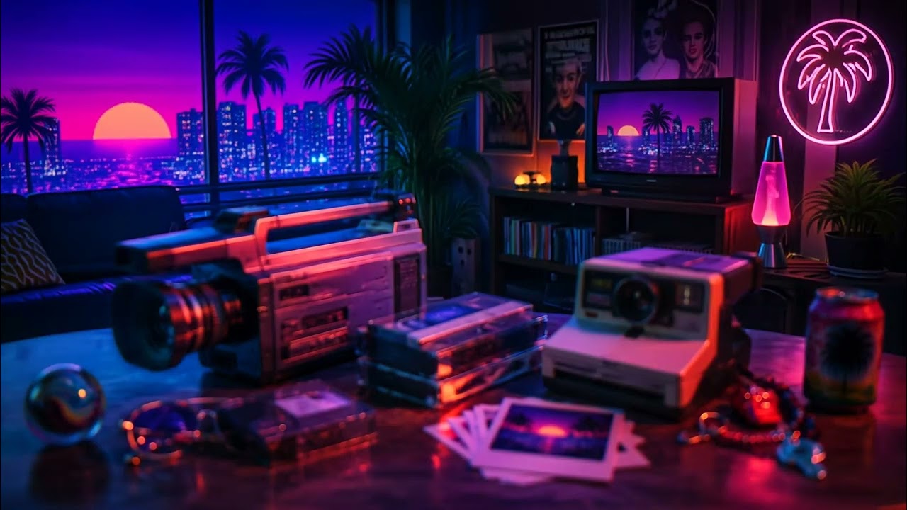 BACK TO 1987 [ VHS Synthwave - Dreamwave Mix ] | Nostalgic