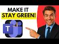 How To Make Microsoft Teams Stay Green (Updated Method 2026)