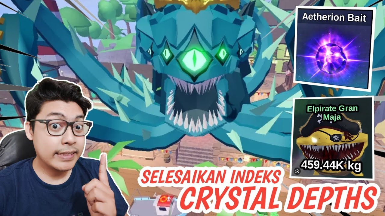 CARI BAIT BARU DI CRYSTAL DEPTH - FISH IT ROBLOX