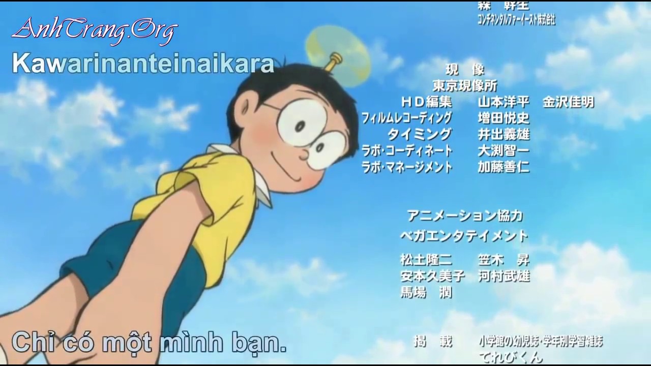 Doraemon Movie 27 Nobita No Shin Makai Daibouken 7 Nin No Mahoutsukai Ending 1 Kakegae No Nai Uta