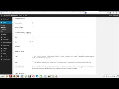 Wordpress Meta Data Filter - Appointment meta data to posts