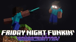 FNF: BEDROCK BOTTOM // Vs Herobrine █ Friday Night Funkin' █