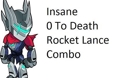 Brawlhalla | 0 To Death Combo | Rocket Lance