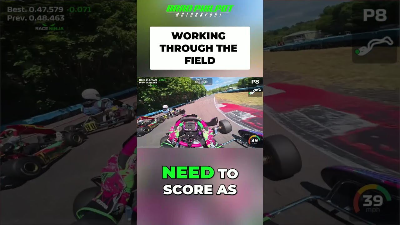 Thumbnail of Brad Philpot's video Fighting Through The Field #Karting #GoKart #Buckmore