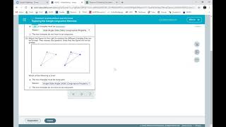 Exploring the triangle congruence theorems