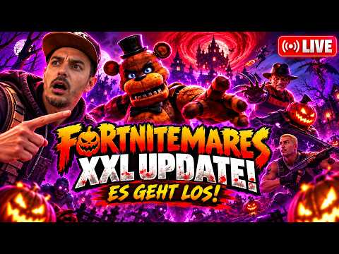 MORGEN FORTNITEMARES! 😱 XXL UPDATE + ALLE INFOS | Fortnite LIVE 🔴