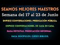 SEAMOS MEJORES MAESTROS ✅ SEMANA DEL 17 AL 23 DE JUNIO