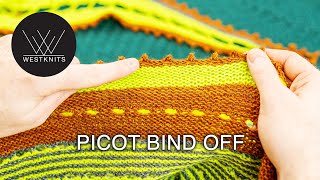 Picot Bind Off