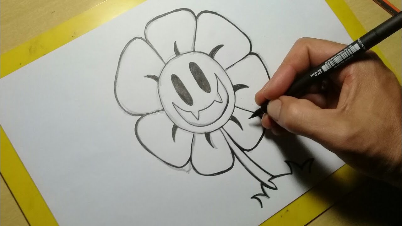 Undertale - Omega Flowey Boss Fight -   Flowey undertale, Tutoriais  de desenho, Desenho