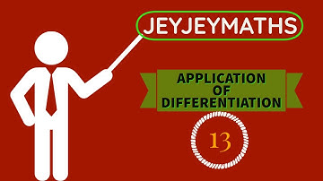 APPLICATION OF DIFFERENTIATION PART13 MAXIMA AND MINIMA Prepared by BINOY XAVIER MSc,BEd,SET