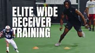 Elite Wide Receiver Agility Training