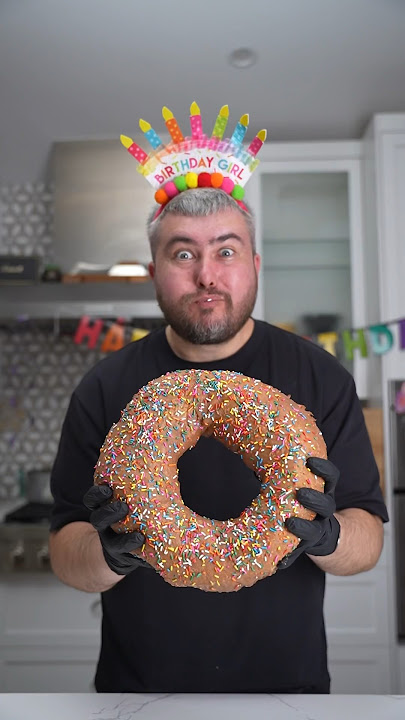 It IS My Birthday Donut 🍩 @patrickzeinali