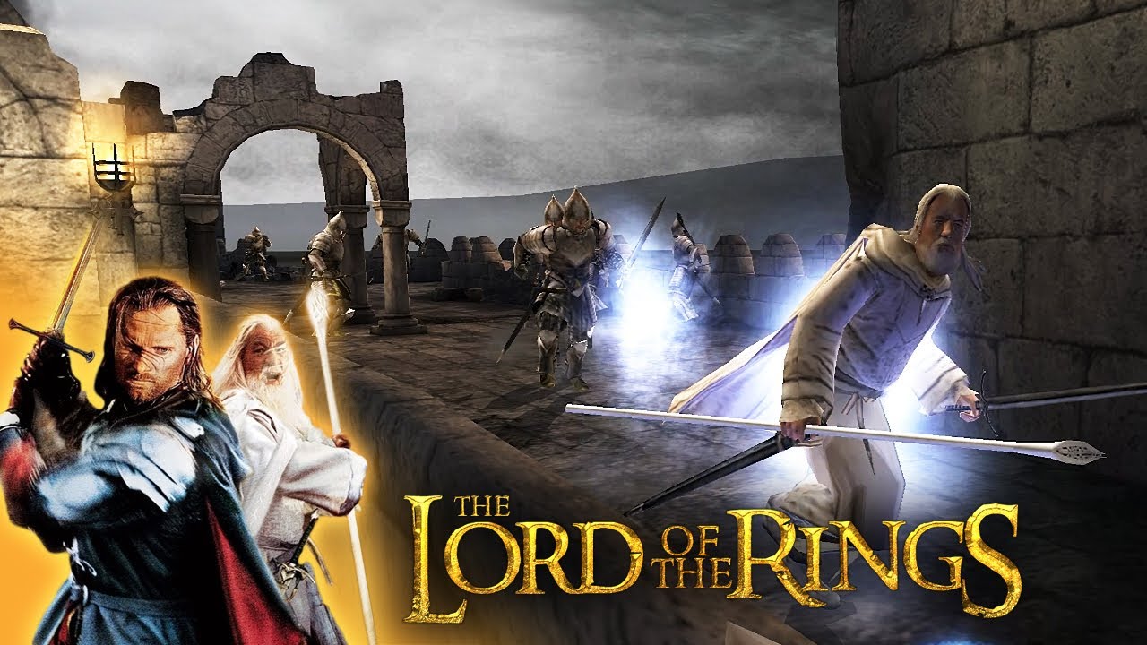 Minas Tirith Wall Defense [Gandalf] The Lord of the Rings: Return of the King Gameplay Guide