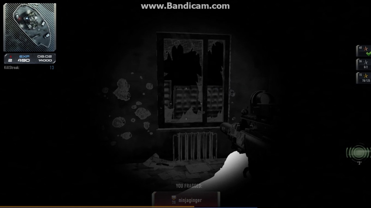 Contract Wars -G36c Custom rifle prokill / Deathmatch / Station Map