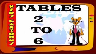 Tables - 2 To 6 - Maths Lessons - Fun And Easy Way Of Learning Tables - 2 To 6 - Maths Lessons - Fun And Easy Way Of Learning
