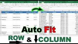 MS Excel Auto set Row And Column || Create Table sort cut || #msexceltutorial #excel #learning