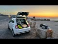 Tiny Car Camping on the French Riviera - Escargot &amp; Baguette