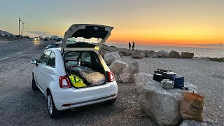 Tiny Car Camping on the French Riviera  Escargot & Baguette