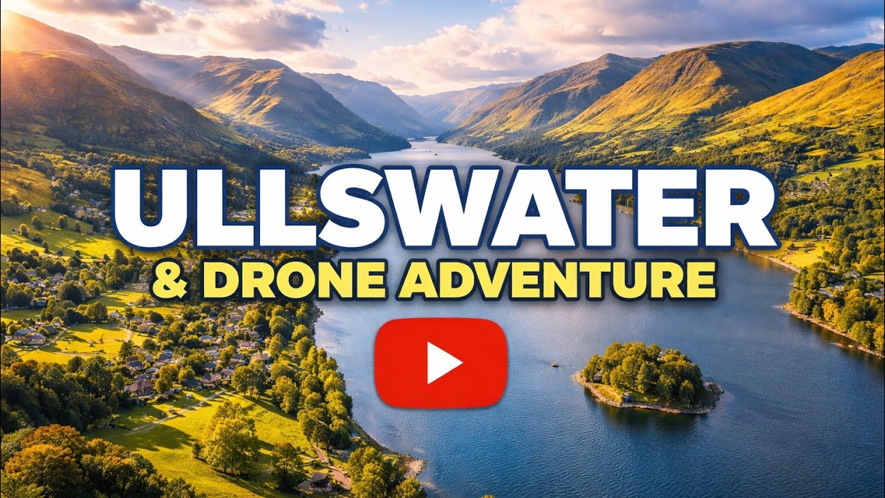 Ullswater road trip #drone #aerialphotography #aerialvideography 