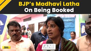 BJP&#39;s Madhavi Latha Reacts To Being Booked For Checking Voter ID Cards Of Muslim Women | Hyderabad