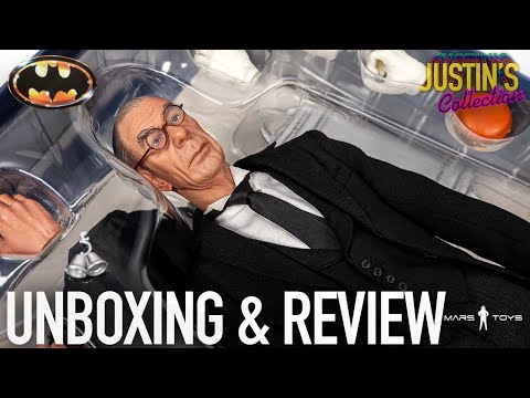 Batman 1989 Alfred 1/6 Scale Figure Mars Toys Unboxing & Review
