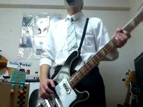 【巡音ﾙｶ】hello,workerを雰囲気で弾いてみた【ﾍﾞｰｽ】