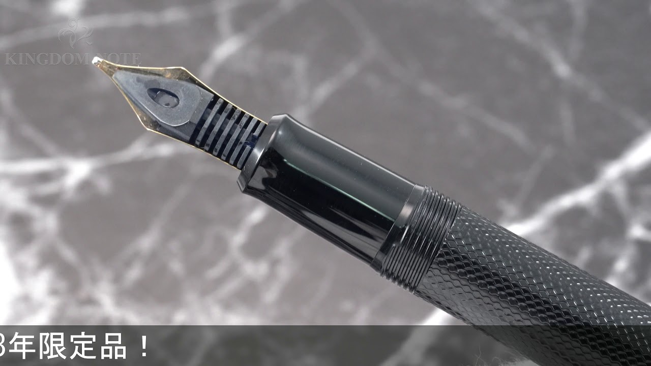 PILOT パイロット 万年筆 創立65周年記念 パイロット65 太字 - YouTube