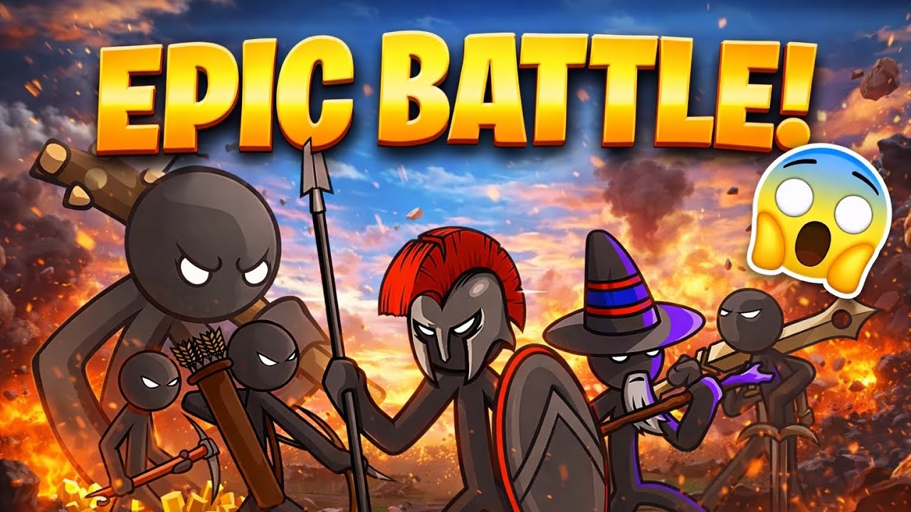 EPIC STICKMAN BATTLE! ⚔️😱 | Massive Clash You Won’t Believe - YouTube