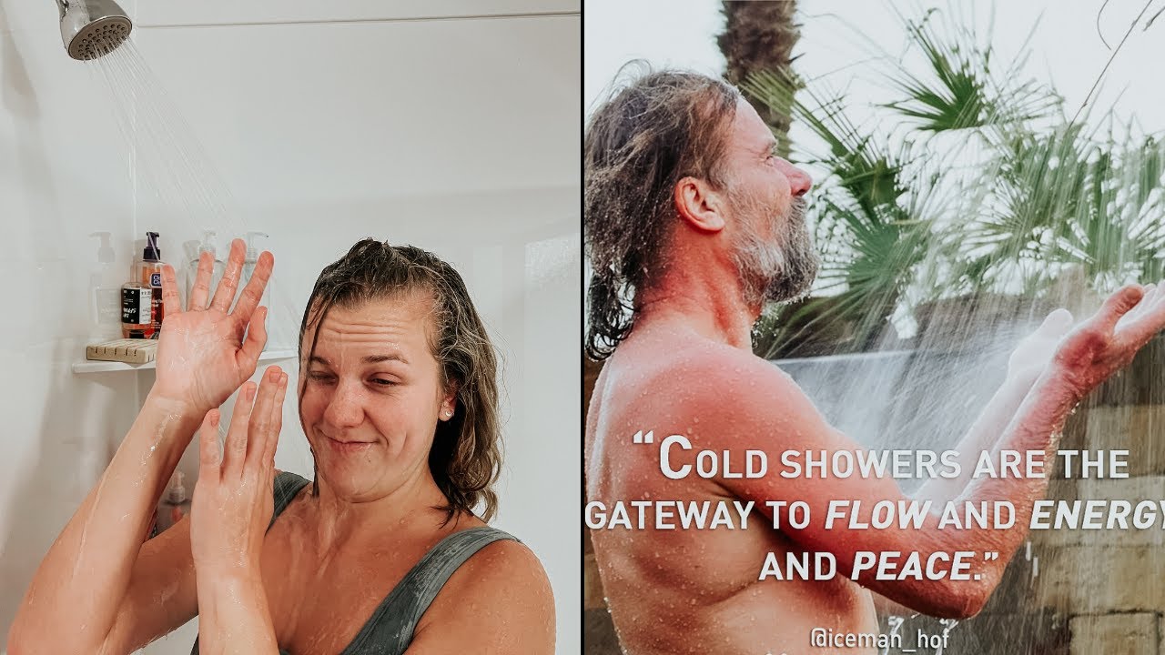 5 days of cold showers Wim Hof Challenge YouTube