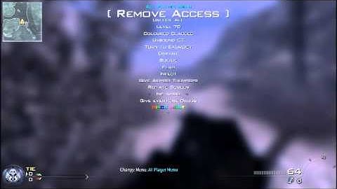 MW2 pc mod menu tutorial! [MOSSY8A]