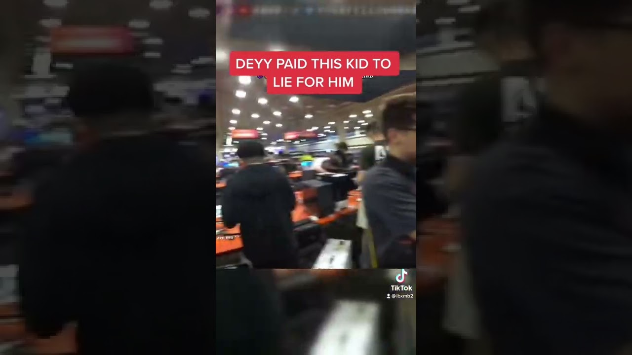 Deyy caught cheating at Dreamhack Fortnite Tournament