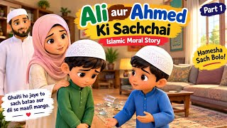 Ali Lied 😱 | Always Tell The Truth | Islamic Moral Story for Kids | Urdu Cartoon