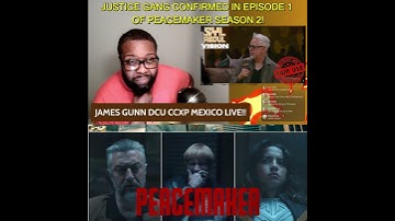 James Gunn CONFIRMS Justice Gang in episode 1 of Peacemaker 2!! | DC STUDIOS