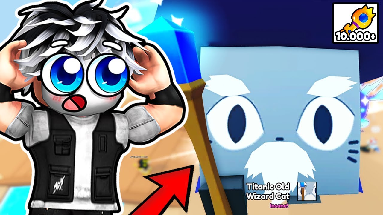 WYDAŁEM 35B GEMÓW ŻEBY TRAFIĆ NOWEGO TITANIC OLD WIZARD CATA W PET SIMULATOR 99! Roblox