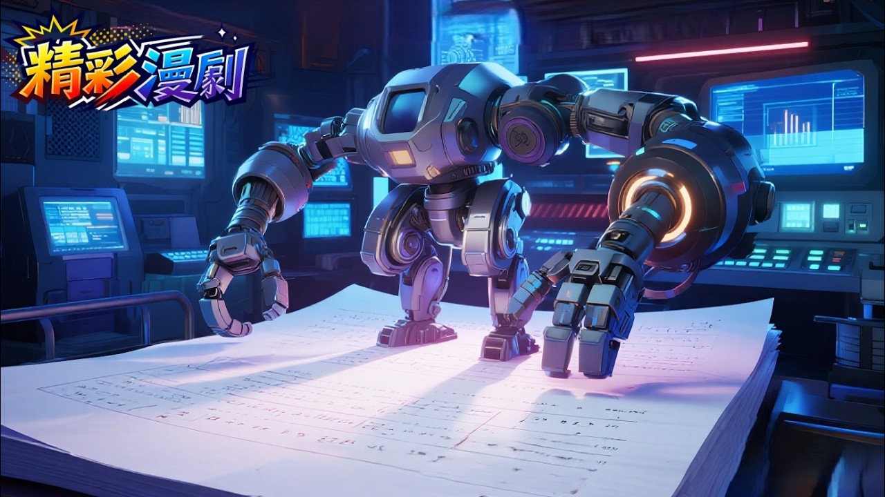 「高考作弊？」不，我只是用試卷出題造機甲！交卷時，教室外停滿了鋼鐵巨人！🤖📝 #男頻漫劇 #高考逆襲 #機甲製造 #超能力 #爽文