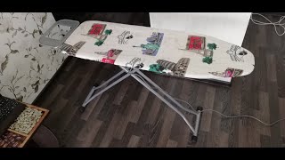 Распаковка Perilla гладильная доска City. Unpacking Ironing board Dogrular Perilla City