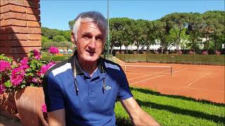 José Higueras visitó la Escuela de Tenis del RCTB-1899