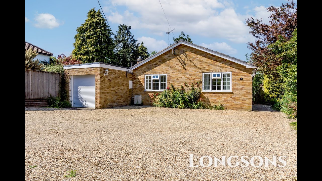 BUNGALOW TOUR UK Easy reach of town centre! For Sale. Swaffham, Norfolk