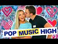 POP MUSIC HIGH FIRST KISS! (TEAM OFFICIAL MUSIC VIDEO) High School Musical Cheerleaders) Episode 6