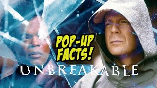 Pop-Up Movie Facts: Unbreakable (2000) M. Night Shyamalan, Bruce Willis