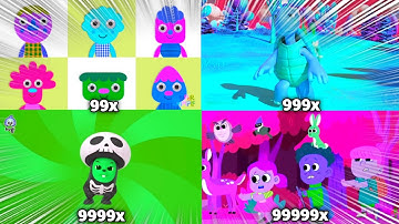 Random Videos Intro Gone CRAZY at 999999x Speed Klasky Csupo Effects!