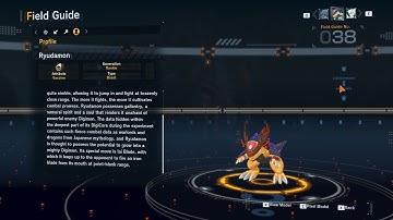 ryudamon all digivolution/de-digivolution/profile Digimon Story Time Stranger