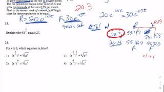 Alg 2 week 3 exponential #20-25