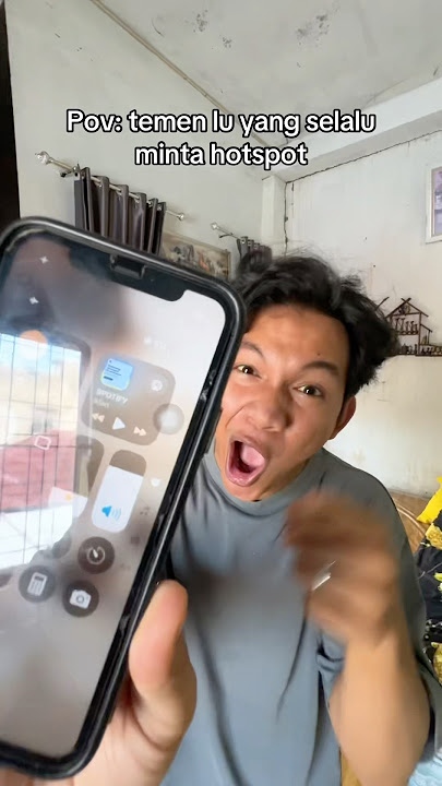 Pov temen lu yang selalu minta hotspot #shaideography
