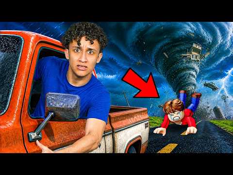 Hunting World’s CRAZIEST TORNADO in Roblox!