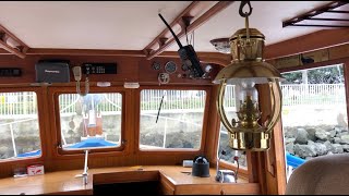 Self Survey Corrections | old trawler yacht