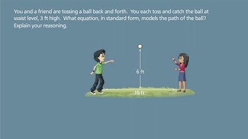 Algebra 2 4-3 Modeling With Quadratic Functions: Introduction and Solve It!